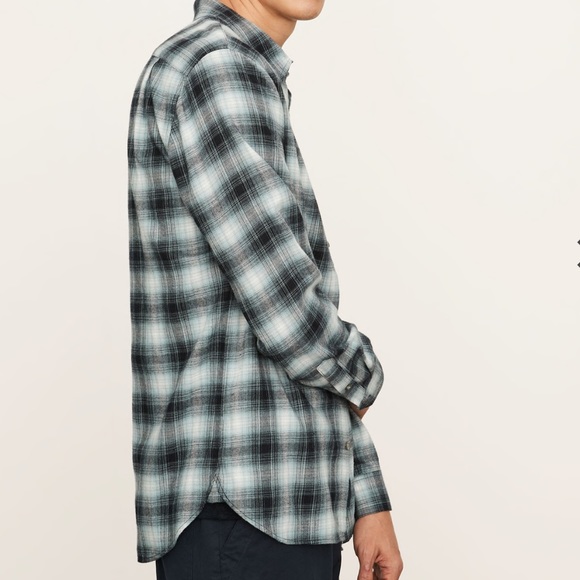 Vince Ocean View Plaid Shirt - Picture 3 of 7